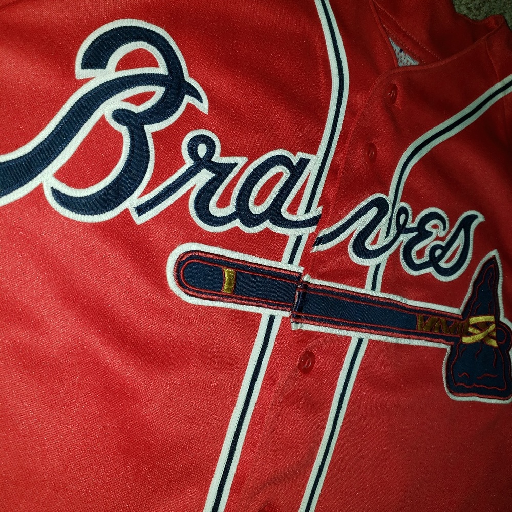 Chipper Jones - Atlanta Braves XL jersey!  ⚾⚾⚾
